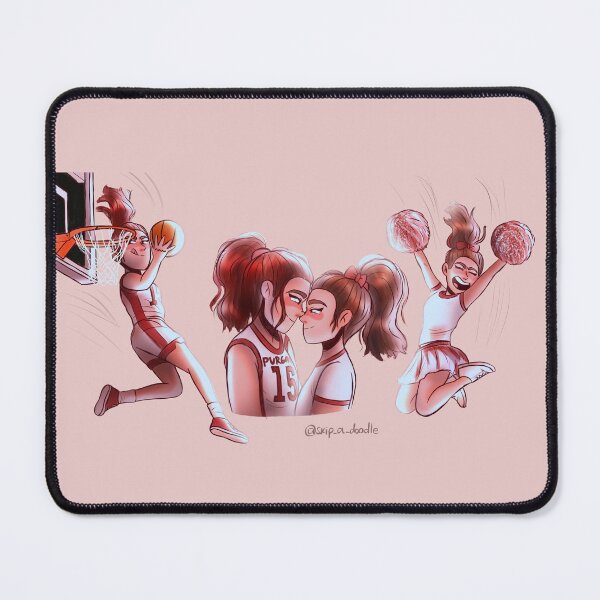 Item preview, Wayhaught basketball AU designed and sold by Skip A Doodle.