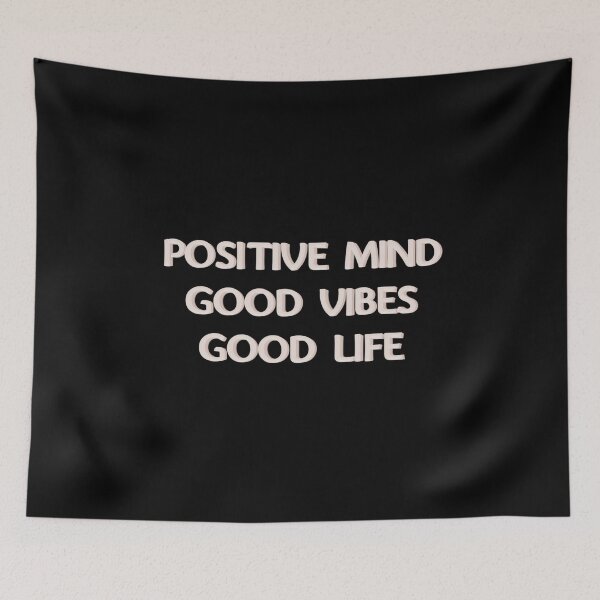 Item preview, Positive mind good vibes good life designed and sold by JOY STORE 45.