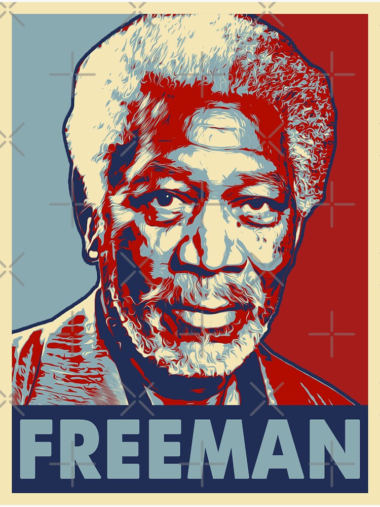 "the freeman" Sticker for Sale by marsella123 Redbubble