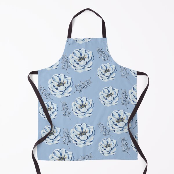 Item preview, Blue cute flowers designed and sold by Doha-Malik.