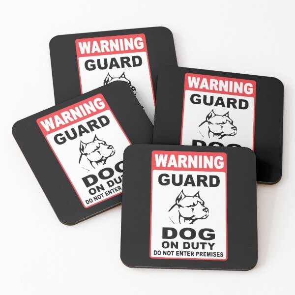 Item preview, Dog Warning Sign designed and sold by Smartalb.