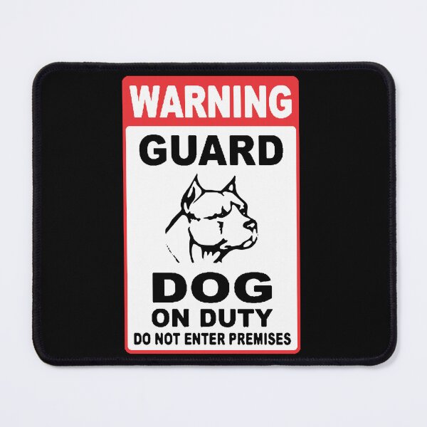 Item preview, Dog Warning Sign designed and sold by Smartalb.