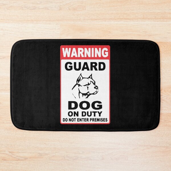 Item preview, Dog Warning Sign designed and sold by Smartalb.
