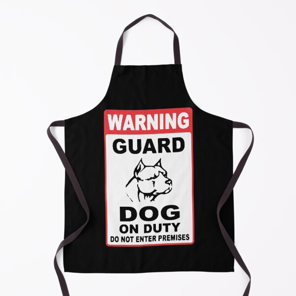 Item preview, Dog Warning Sign designed and sold by Smartalb.