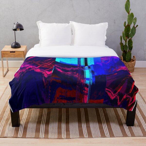 Aperçu de l'œuvre Blast Retro Glitch - Glitch Art Print créée et vendue par burning.