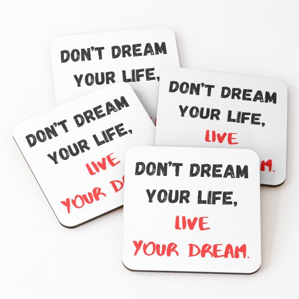 Item preview, Live Your Dream, Motivational & Inspirational designed and sold by Salman Hino.