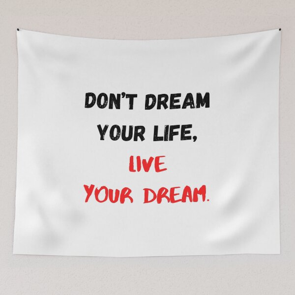 Item preview, Live Your Dream, Motivational & Inspirational designed and sold by Salman Hino.