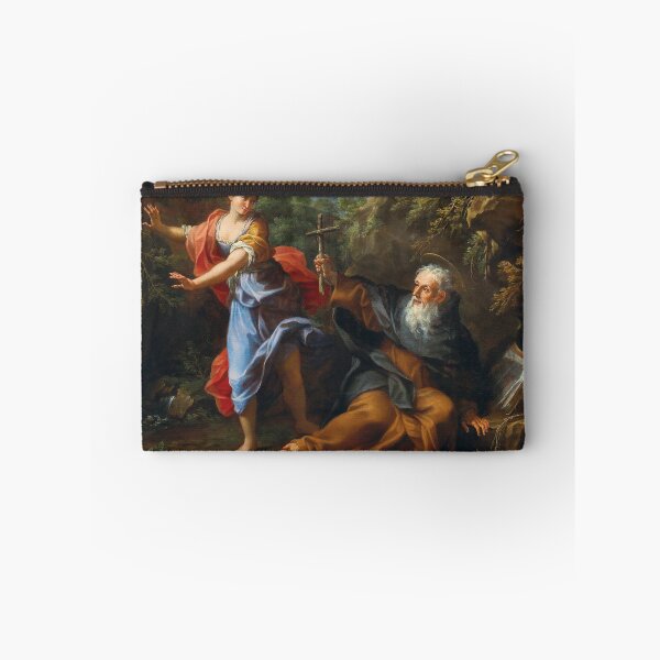 Item preview, The Temptation of Saint Anthony | Giovanni Odazzi | 1730 Baroque Christian Art designed and sold by CJET.