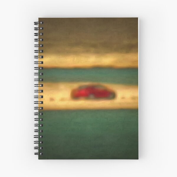 Item preview, Red car on a beach designed and sold by ashishagarwal74.