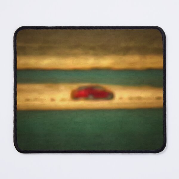 Item preview, Red car on a beach designed and sold by ashishagarwal74.