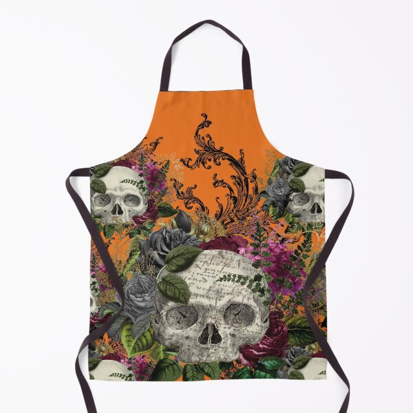 Item preview, Macarbe Gothic Skulls, Halloween designed and sold by KVDcreations.