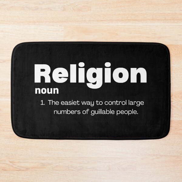 Item preview, Atheist Anti-religion designed and sold by am-agnostic.