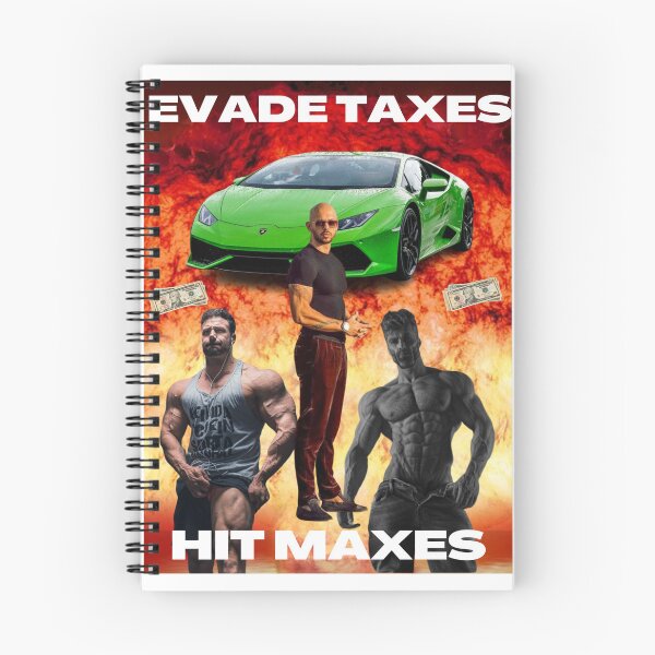 Item preview, Evade Taxes, Hit Maxes designed and sold by joshemf.