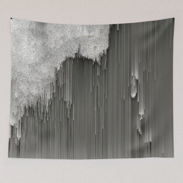 Item preview, Falling Apart - Glitch Art Print designed and sold by burning.