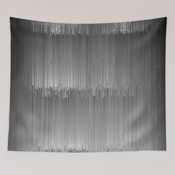 Item preview, Pixel Waterfall - Glitch Art Print designed and sold by burning.