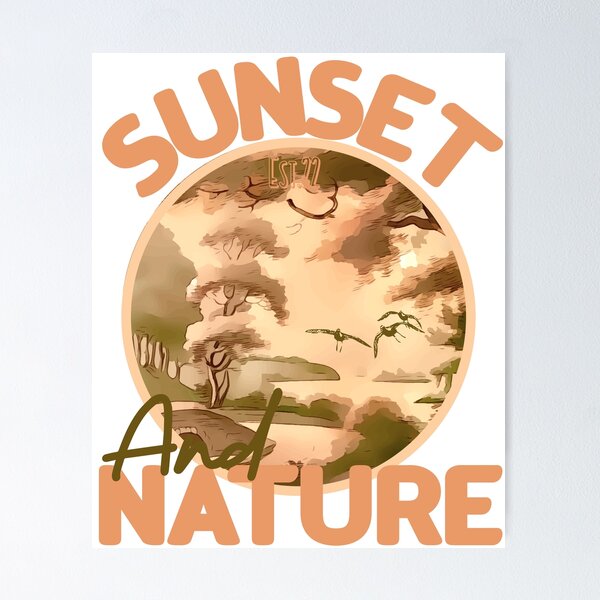 Item preview, SUNSET AND NATURE designed and sold by GAADesignz.