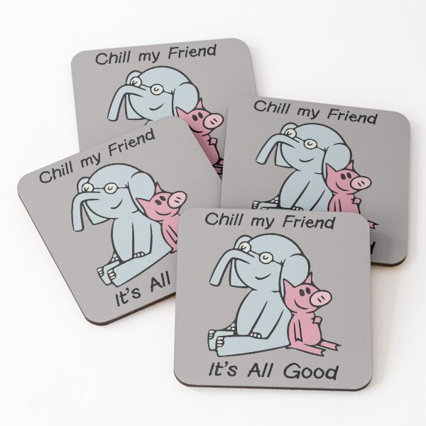 Item preview, elephant and piggie designed and sold by BloogaFruk.