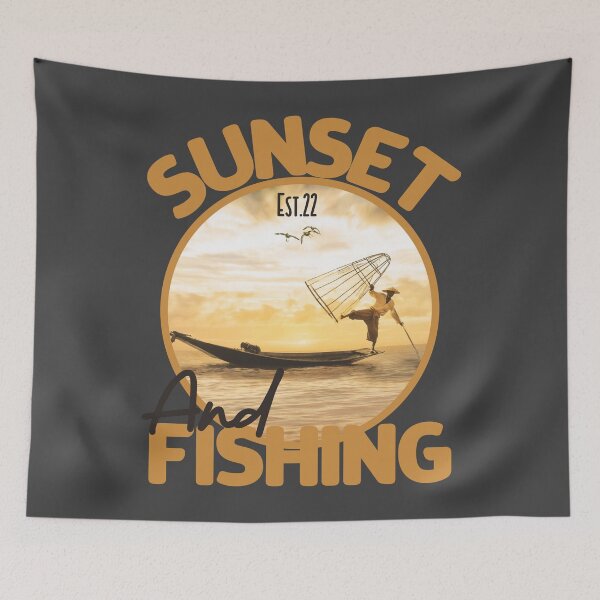 Item preview, SUNSET AND FISHING designed and sold by GAADesignz.