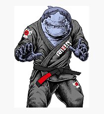 BJJ Shark Photographic Print