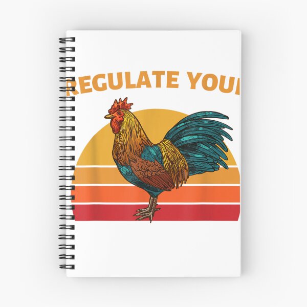 Item preview, Regulate Your Rooster Funny Retro Vintage Design Pro Choice designed and sold by MeadowsArts.