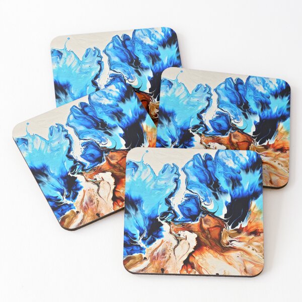 Item preview, Original Fluid Art Print designed and sold by MaraFluidArt.