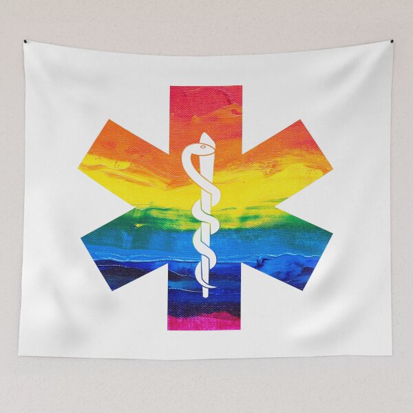 Item preview, Rainbow Star Of Life designed and sold by Asaha17.