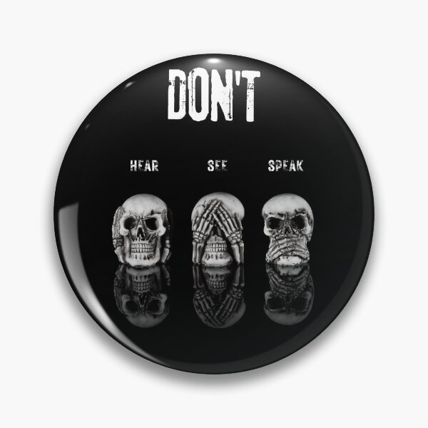 Item preview, Don't See, Don't Hear, Don't Speak designed and sold by Pixelish.