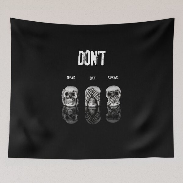 Item preview, Don't See, Don't Hear, Don't Speak designed and sold by Pixelish.