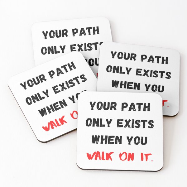 Item preview, Walk Your Path, Motivational & Inspirational designed and sold by Salman Hino.