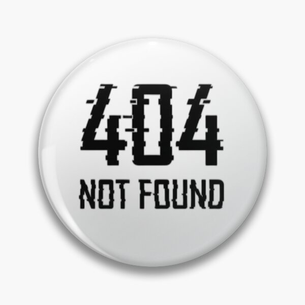 Item preview, 404 No Found Design + t-shirt + sticker  designed and sold by Hamza Güneş.