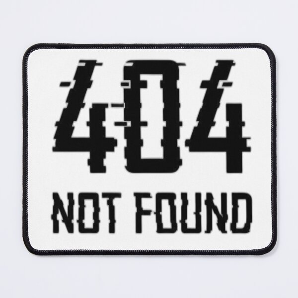 Item preview, 404 No Found Design + t-shirt + sticker  designed and sold by Hamza Güneş.
