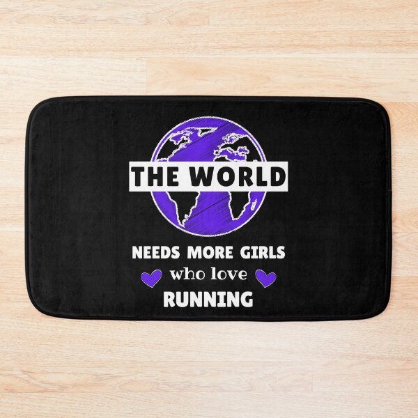 Item preview, The world needs more girls who love running designed and sold by TheGreenGoat.
