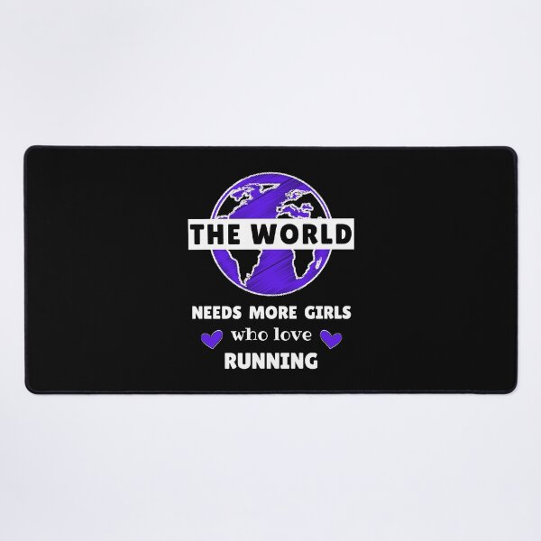 Item preview, The world needs more girls who love running designed and sold by TheGreenGoat.