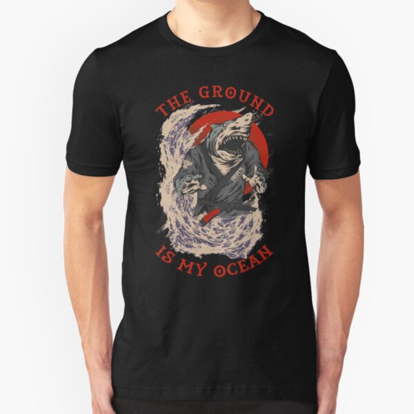 The Ground Is My Ocean Slim Fit T-Shirt