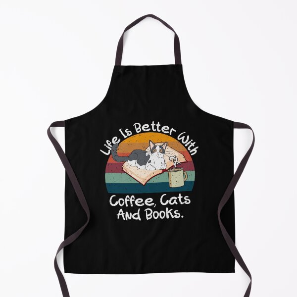 Item preview, Life is better with coffee cats and books designed and sold by superone8.