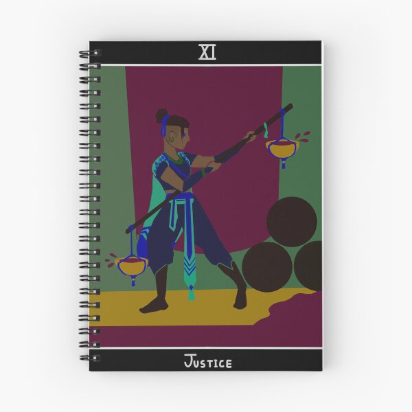 Item preview, Beau Lionett Justice Tarot Card designed and sold by ShkarksArt.