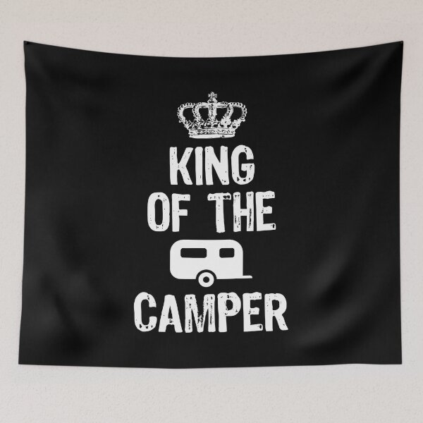 Item preview, King Of The Camper Funny Camping Gift designed and sold by BennetJaco.