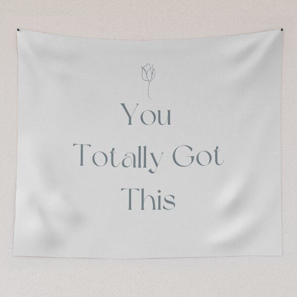 Item preview, You Totally Got This - Abstract Flower Line  designed and sold by Levated.