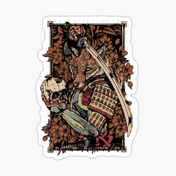 Kitsune Sticker