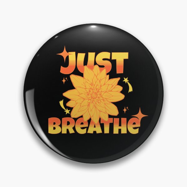 Item preview, Motivation for anxiety Just Breathe, motivational product| Motivational and Inspirational Slogan designed and sold by TempestStory.