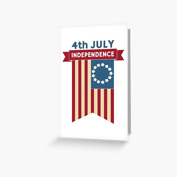 4 Juli Usa Amerika Unabhangigkeitstag Patriotische Kleidung Bekleidung Grusskarte Von Isaacghiorghis Redbubble