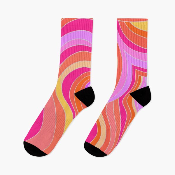 Item preview, Pink Abstract Psychedelic Retro Design designed and sold by Alondra.
