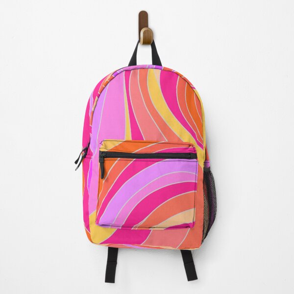 Item preview, Pink Abstract Psychedelic Retro Design designed and sold by Alondra.