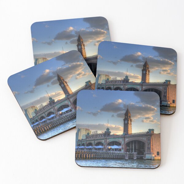 Item preview, Hoboken Ferry Terminal at Sunset designed and sold by Kurt Gardiner.