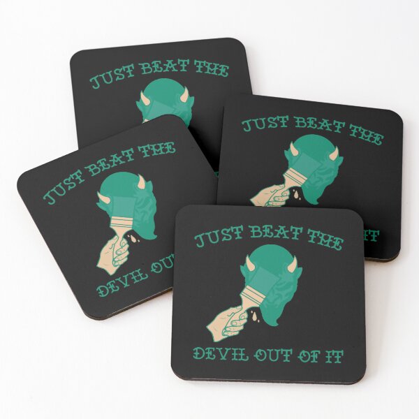 Item preview, Just beat the devil out of it-Funny designed and sold by RebelNatures.