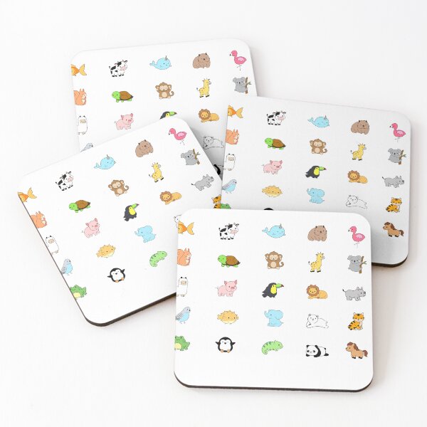 Item preview, Animal sticker pack  designed and sold by Kiki Stickers.
