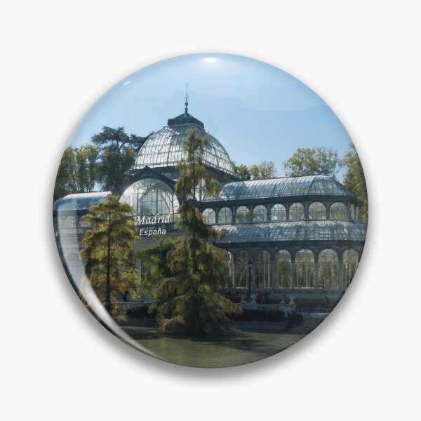 Item preview, Madrid, Spain -  Iconic Glass Building In Retiro Park designed and sold by leemcnut.