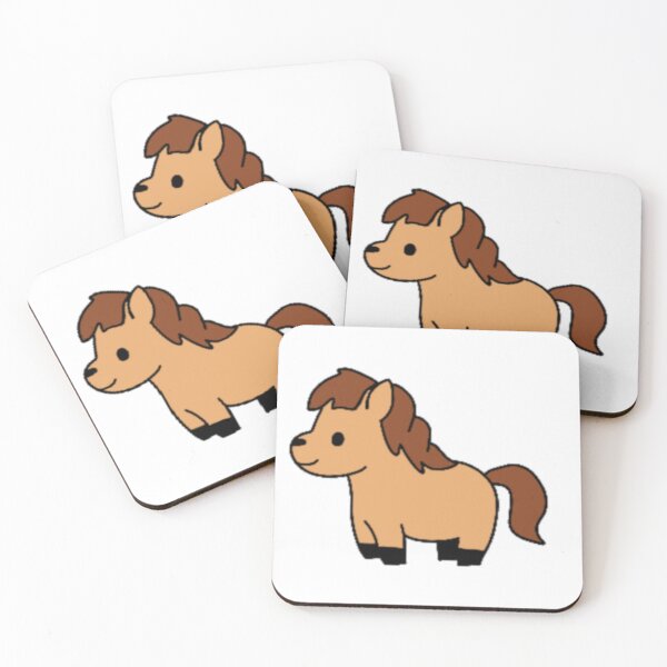 Item preview, Cartoon horse sticker  designed and sold by Kiki Stickers.
