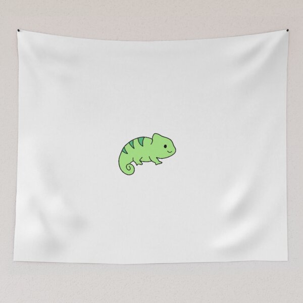 Item preview, Cartoon chameleon sticker  designed and sold by Kiki Stickers.