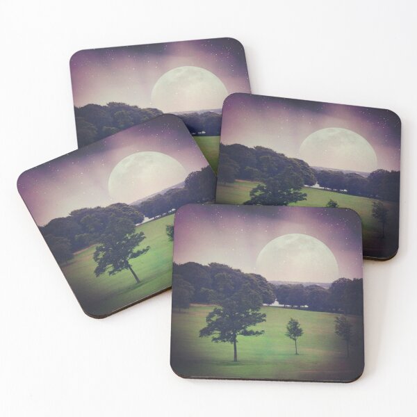 Item preview, Moonrise in the Park designed and sold by CosmicSpiritLife.